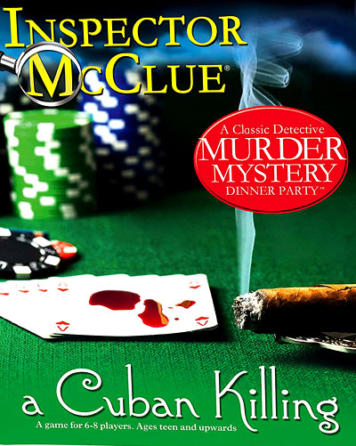 Murder Mystery CUBAN KILLING Dinner Party Game CD for 6-8 players 