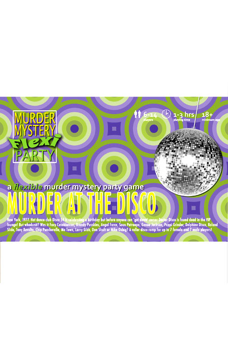  Murder at The Manor 6-14 Player Murder Mystery Flexi